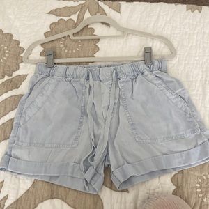 Bella Dahl Light Blue Shorts